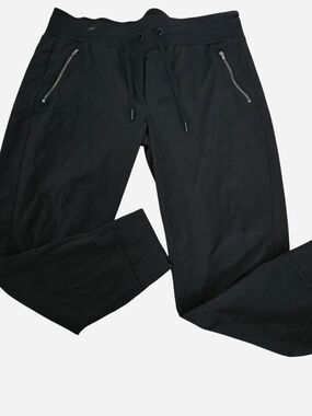 Athleta Black Men's Jogger Pants with Zipper Pockets